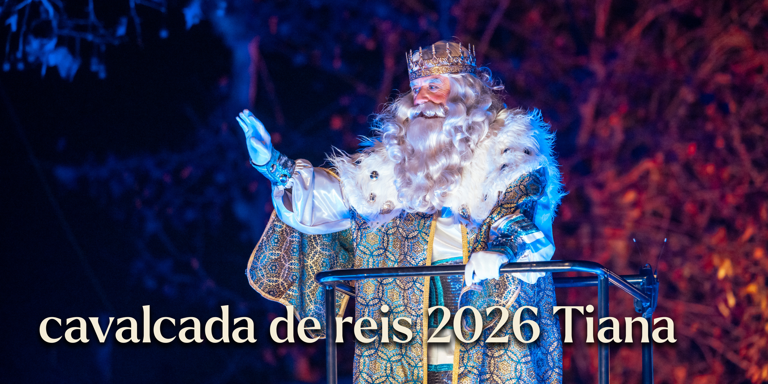 cavalcada de reis de tiana 2026